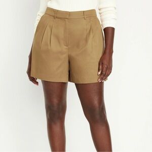 NWT  Old Navy High-Waisted Shorts 5” inseam Tan